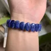 Strand Blue Sodalite Stone Beads Armband Natural Bangle Charmiga smycken för kvinna gåva grossist!