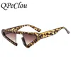 Lunettes de soleil 2023 mode drôle géométrique Triangle femmes hommes marque Vintage Punk Hip Hop lunettes de soleil femme fête nuances Oculos