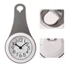 Wall Clocks Clock Kitchen Bathroom Waterproof Small Digital Silent Home Decor Shower With Sucker Grey