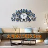 壁の時計豪華な大きな時計リビングルームホーム装飾的なアートメカニズムQuartz Watch Zegar Scienny Gift Ideas FZ539