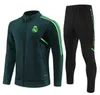 23 24 Real Madrids Voetbal trainingspakken voor volwassenen met capuchon Set met lange mouwen jas set 2023 2024 Chandal Futbol voetbalsurvetement TRAININGSpak hoodie heren kinder trainingspak