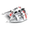 Blocks Space Wars Weapon H Snowspeeders T-47 AirSpeeder Snowfield Aircraft Set Model Building Blocks Toys Kid Gift 75144 230715