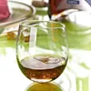 Wijnglazen 2 stuks Patroon Onregelmatig Glas Loodvrij Hittebestendig Transparant Kristal Bier Whiskey Brandy Creative Cup Drinkware Bar