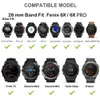 Garmin Tactix Delta Tactix7 7 Pro Decent Mk1 MK2 MK2I 엔듀로 2 D2 DELTA PX QuickFit 26mm 나일론 시계 밴드 스트랩 브레이슬릿 230716을위한 시계 밴드