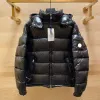 Man Jacket Down Parkas 코트 버지 슬리브 디자이너 윈드 브레이커 푹신한 재킷 코트 S-4XL