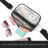 保管バッグPVC透明なクリアファニーパック高品質の折りたたみ可能な防水バッグポータブルスポーツポーチキー携帯電話財布用