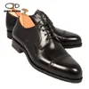 Uncle Saviano Derby Dress for Wedding Party Best Man Shoe Genuine Leather Fashion Designer Brogue Men Shoes Original