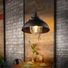 Lampade a sospensione JW_Lampada a sospensione American Village Vintage Light Iron Stile industriale Art Lighting Loft Sala da pranzo Studio Camera da letto