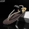 Sandalen Originele Mens Twowear Mode Strandschoenen Kleuraanpassing Elastische Band Comfortabele Trendy Slijtvaste Grote Maat 230714