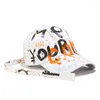 Gorras de béisbol rojo verde amarillo Graffiti gorra de béisbol para hombres mujeres Rap sombrero con cinturón largo Harajuku adolescente Gorras Hombre