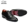 Onkel Saviano Brogue Oxford Kleid Hochzeit bester Mann Schuh echtes Leder handgemachter Designer formelle Schuhe Männer Original