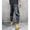Mannen Jeans Hip Hop Cargo Broek Mannen Mode Toevallige Joggers Broek Vintage Streetwear Denim Plus Size 2023 S10