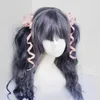 Articles de fête Lolita Chapeaux Stylable Bow Lace Accessoires de cheveux japonais Épingle à cheveux Sweet