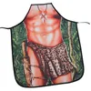 Man Women Sexy Aprons Dinner Party Cooking Apron Adult Cuisine Apron 1 Pcs Creative 3D Funny Apron Super Hero Kitchen Apron L230620