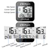 Fietscomputers CYCPLUS Fietsen GPS Fietscomputer Fietsaccessoires Snelheidsmeter LED IPX6 Waterdicht Kilometerteller Draadloze Stopwatch 230716