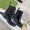 Luksusowy dhinestone Martin Desert Boot Woman Designer Boots Haftery pszczoły Flamingos miłość strzałka