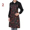 Damen Herren Kochen Chef Küche Restaurant Grillschürze Kleid mit 2 Taschen Einfacher Stil Kellnerschürze L230620