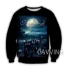 Sweats à capuche pour hommes NIGHTWISH Band 3D Imprimé Crewneck Sweats Harajuku Styles Tops Sweat à manches longues Casual