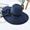 Summer Big Brim, Bow Knot, Sun Female Straw Outdoor Hat, Travel, UV Protection, Sun Protection