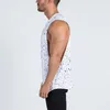 Heren tanktops Muscleguys Merk Mode Kleding Fitness Drop Armshole Top Mannen Gym Bodybuilding Singlets Mouwloos Shirt Workout Vest