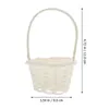 Dinnerware Sets Rattan Basket Handheld Woven Baskets Picnic Vegetable Fruit Party Candies Small Snack Containers