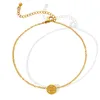 Anklets Sexy Versatile Anklet Chinese Style Pendant Accessories Girls Party Gifts High Quality Jewelry