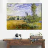 Impressionniste Toile Art Vetheuil 1880 Claude Monet Peinture À L'huile À La Main Paysage Moderne Chambre Décor