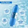 RV Filtr Water Protector, wbudowany filtr wody zmniejsza zły smak, zapach, chlor, osad, idealny do RV, obozowiczów, przyczep podróży, łodzi