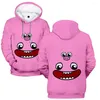 Sweats à capuche pour hommes Garten Of Banban Game Merch Sweat à capuche zippé Style Cartoon Unisexe Manches longues Harajuku 3D Cosplay Vêtements