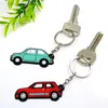 سلسلة مفاتيح السيارة اللطيفة PVC Keychain Cartoon Key Key Keyring Accessories chain chain chain chain