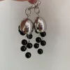 Dangle Oorbellen Ontwerp Frans Zilver Kleur Goud Mat Metaal Kralen Bell Orchid Voor Vrouwen Reizen Sieraden Gift