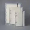 Блокноты Примечания Дневник 2023 A7 A6 A6 Transparent Loose Leaf Binder Notebbook Внутренний обложка для обложки.