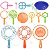 총 장난감 어린이 어린이 거품 지팡이 야외 재미 비누 거품 제조 도구 기계 송풍기 세트 230617