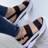 Сандалии Женщины легкие блюд обуви для летней платформы с каблуками Сандалия MUJER Casual A-01