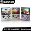 Portabla spelspelare Anbernic RG35XX Portable Retro Handheld-spelspelare Linux System 3,5-tums IPS 2600mAh Battery Video Game Consoles 8000 Games 230715