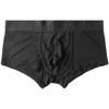 Cuecas 3 pçs/lote de algodão cintura média roupa íntima sexy para homens gays cuecas boxer