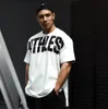 Mens TShirts Men Brand Fashion Summer Cotton loose White Solid T Shirt Casual O Collar Basic male fitness High Quality Top clothing 230717