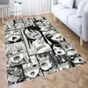 Tapis rose fille tapis de chambre tapis pour salon Anime dessin animé tapis Gamer chambre ado chevet salon tapis kawaii moelleux couloir tapis de sol R230717