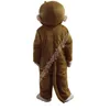 Monkey Medium Mascot Costume Walking Halloween garnitur Rola imprezy Prezenta