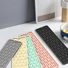 Tapis de table tapis de robinet en silicone tampons de protection contre les gouttes capteur d'eau évier tampon de vidange nettoyage étanche isolation thermique outil de cuisine