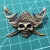 MOTORCYCLE BIKER PIRATE PINS BROOCHES FOR BIKER JACKET VEST SHOES BAG BELT GARMENT BADGES PINS HAT PINS MOTOR SKULL BUCKLES299l