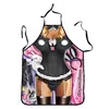 Avental de cozinha Avental Engraçado Mulher Sexy Engraçado Pinafore Cozinhar Festa Limpeza Aventais Bonitos Para Mulheres CWQ004 L230620