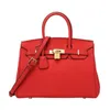 Sacca in pelle borse in platino Luxurys Top Brand per donne 2024 Fashion Red Luce Luxuria di grande capacità Matrimonio