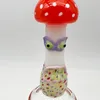 Champignons colorés Nouveau design populaire Perc Glass Bong Rig Bong en verre Bong en gros pour adulte