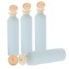 Storage Bottles 4 Pcs Shampoo Dispenser Plastic Empty Refillable Lotion With Flip Lids