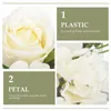 Decorative Flowers Household Products Ring Home Supplies Ornament Fake Wreath Artificial Rose Party