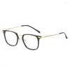 Sunglasses Vazrobe Men Myopia Glasses -150 200 250 300 Anti Blue Eyeglasses Frame Male 0 Fashion Spectacles For Prescription Receipt Square