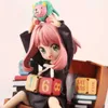 Anime Mangá 16cm Anime Spy X Family Anya Forger Kawaii Action Figure Cartoon Cute PVC Statue Estatueta Modelo Colecionável Toy Doll Garage Kits L230717