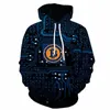 Herren Hoodies 3D Hoodie Männer Retro Gedruckt Galaxy Print Abstrakt Mit Kapuze Casual Langarm Streetwear Winter Sexy