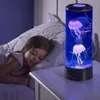 Nyhetsartiklar LED -manetslampa Aquarium Bedside Night Atmosphere Mood Light Fancy Floating Cute Kawaii Christmas Gift for K K1Z8 230717